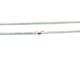 2.6mm Cuban/Curb Necklace .925 Sterling Silver