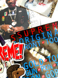 SUPREME STICKER ‘Raekwon Box Logo’ (Cappadonna Elmo Mac10)