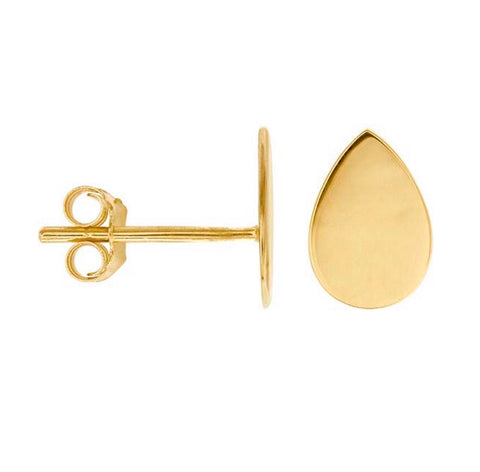 'Drip' 14K Solid Gold Earrings