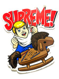 SUPREME STICKER ‘Sean Cliver’ 2 Pack