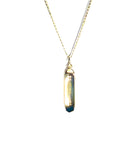 'Skateboard' pendant - 14K Solid Gold