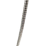 3.5mm 36in. Franco Rhodium Plated