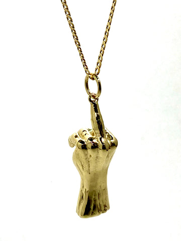 ‘The Finger’ 14k Solid Gold