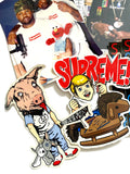 SUPREME STICKER ‘Sean Cliver’ 2 Pack