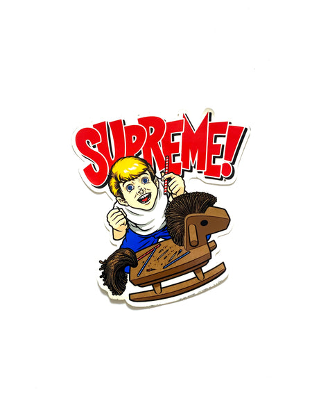 SUPREME STICKER ‘Sean Cliver’ 2 Pack