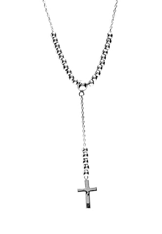 .925 Sterling Silver Rosary ‘Loose Beads’ Adjustable