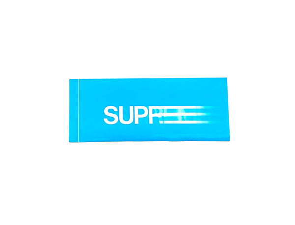 1998 SUPREME original ‘motion’ sticker blue