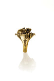 'Ripper' ring - Gold plated