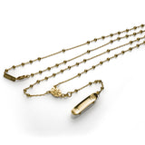 'Stevie Williams' rosary - Gold plated